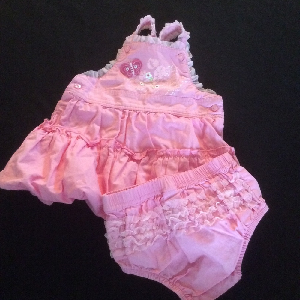 Little Wonders Blouson Jumper 2-Pc, Sz 3-6 Mos.